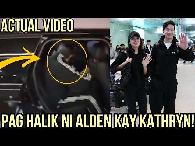 ACTUAL VIDEO ng PAG HALIK ni ALDEN Kay KATHRYN sa SASAKYAN! • kathden update today!