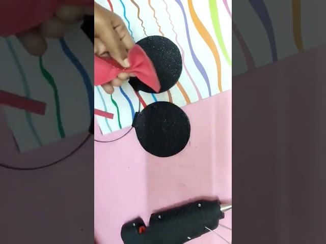 DIY Minnie Mouse Headband @DIYwithMinnie
