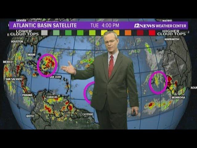 SE Texas Tuesday Evening Tropics Update