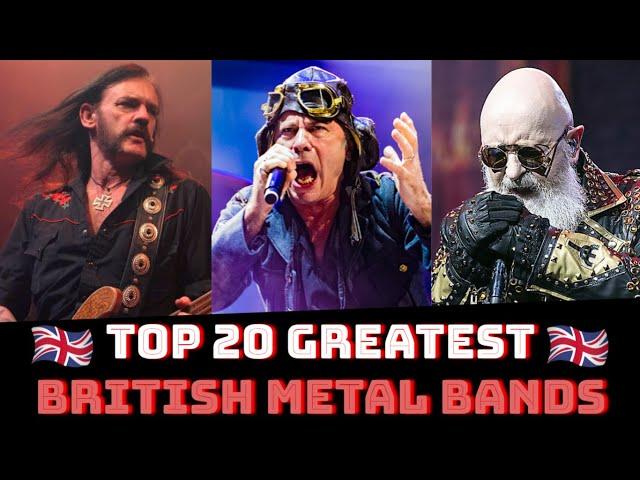 Top 20 GREATEST BRITISH HEAVY METAL BANDS