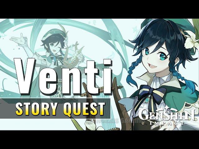 Venti Story Quest | Carmen Dei Chapter | Should You Be Trapped In A Windless Land | Genshin Impact