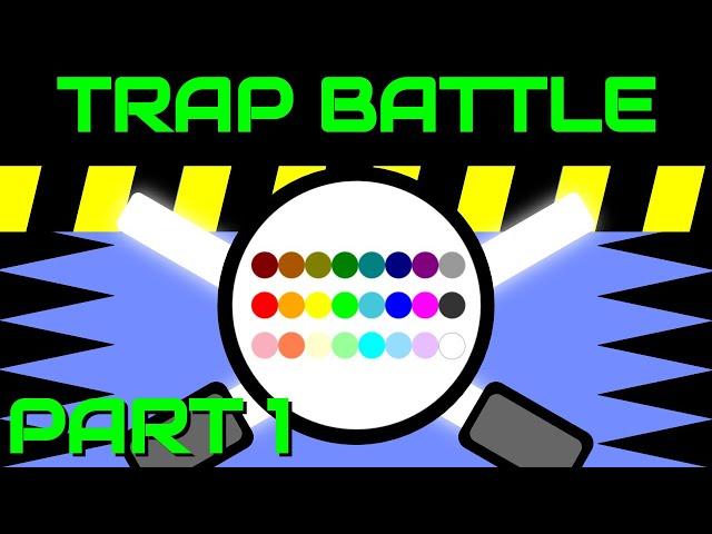 24 Marble Race Battle : Trap Battle PART 1 (by Algodoo)
