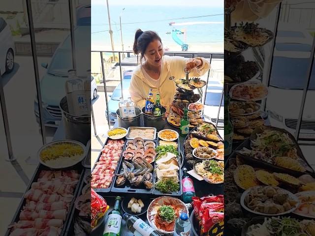 감성퀸 대천가다 #조개구이 #무한리필 #mukbang