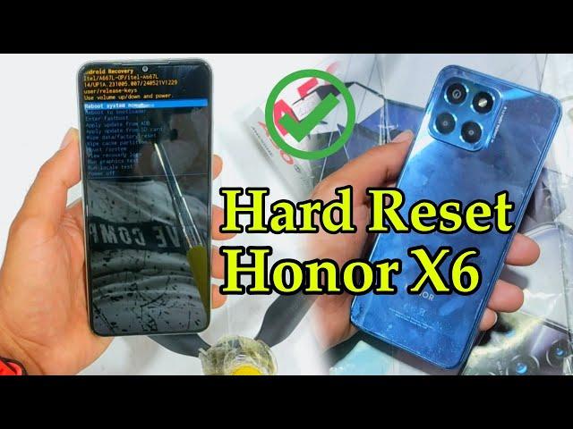 Hard Reset Honor X6