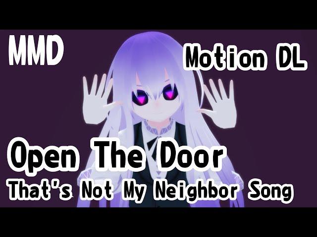 【MMD VRoid Vtuber】Open The Door【モーション配布】