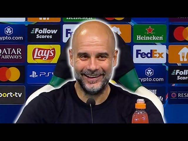 'I'm NOT GIVING UP! People are waiting.. I'm NOT GIVING UP!' | Pep Guardiola | Sporting 4-1 Man City