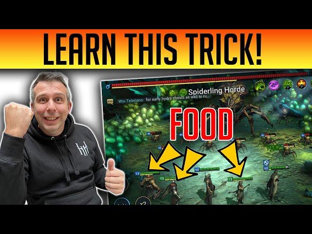 MASSIVE TIP FOR SPIDER FARMING! | Raid: Shadow Legends