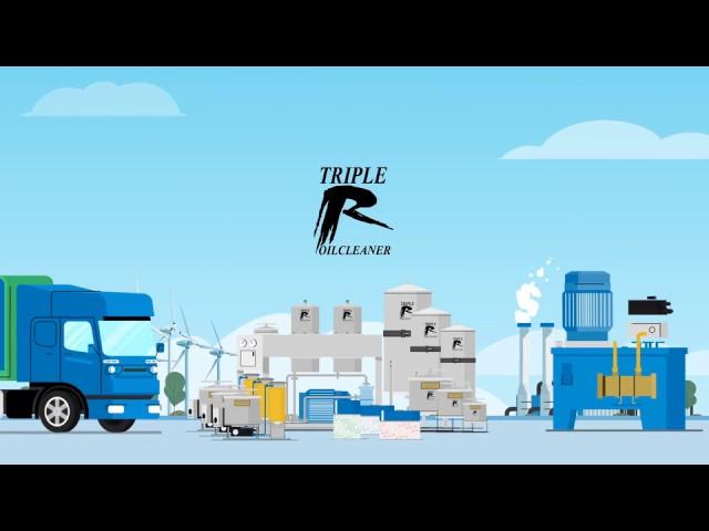 Triple R   Savings thanks to perfectly clean industrial oil