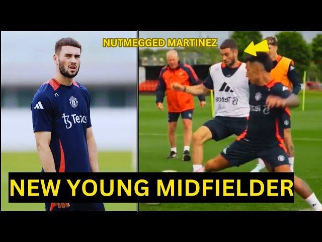 Ten Hag Brings NEW YOUNG TALENTED MIDFIELDER during training ahead of Man City game | Man Utd News