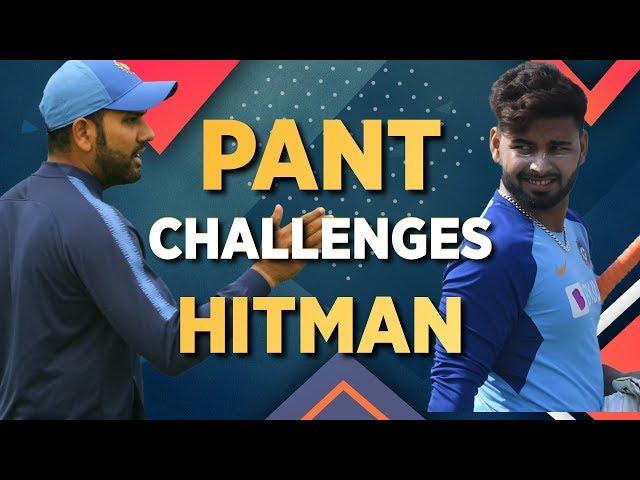 Rohit’s savage response to Rishabh Pant’s six-hitting challenge