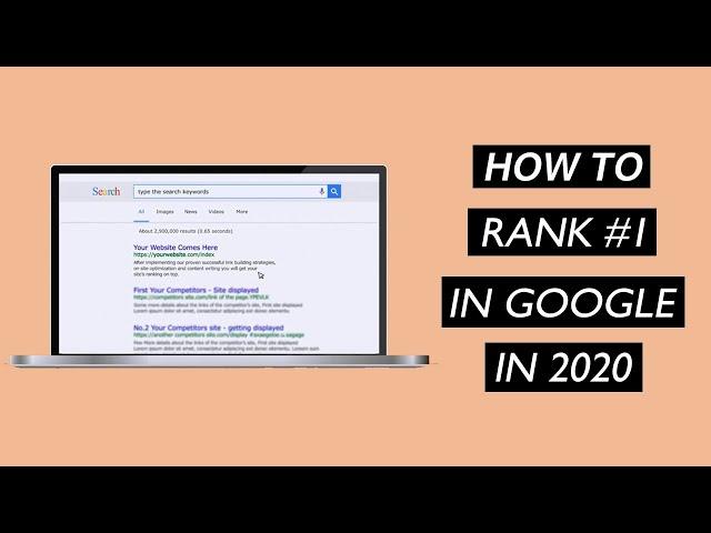 How To Rank Higher on Google in 2020 | Digitech Magic