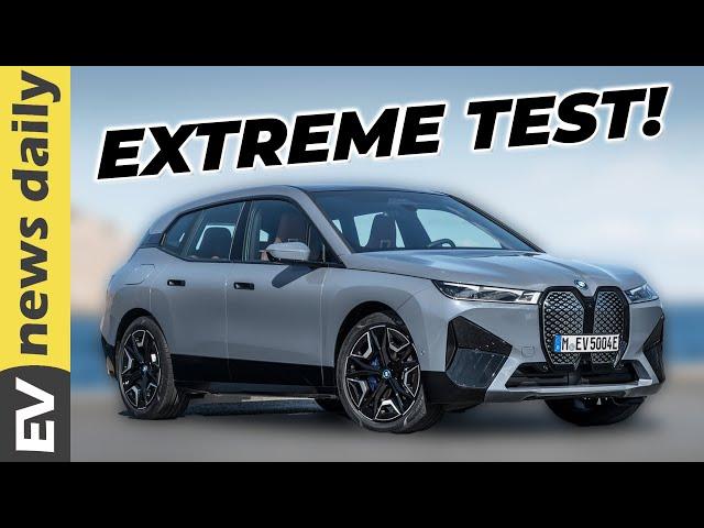 BMW iX Excels On Autobahn High Speed Test | EV News Podcast