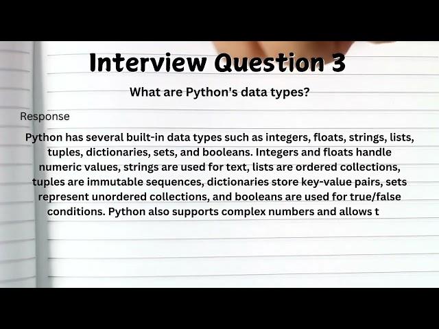 Top 100+ Python Interview Questions & Answers | Freshers & Experienced Candidates | Crack Interviews