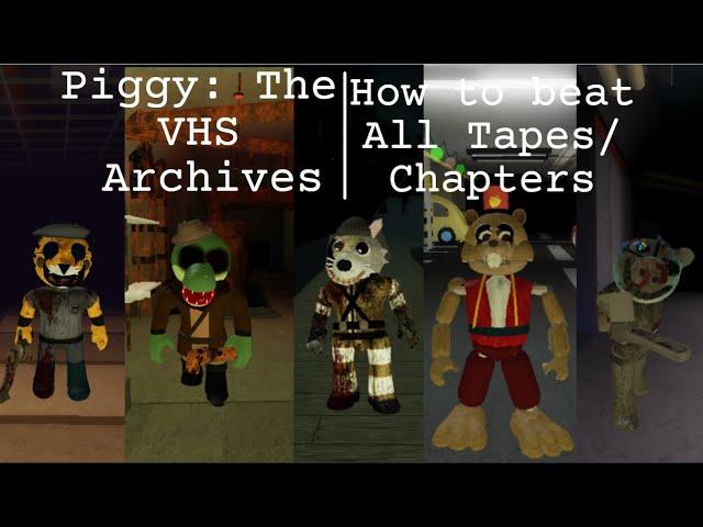 Piggy: The VHS Archives | How to Complete all Tapes / Chapters (RR,SE,SB,DF,SR)