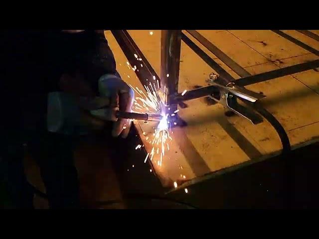 MIG/MAG MAGNUM weld in Slow motion #hardwork #master #slowmotion #weld