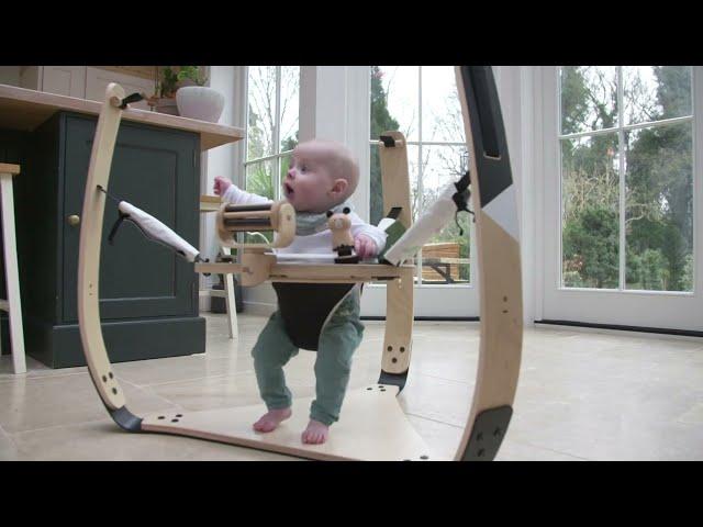 Little Hoppa Wooden Baby Bouncer