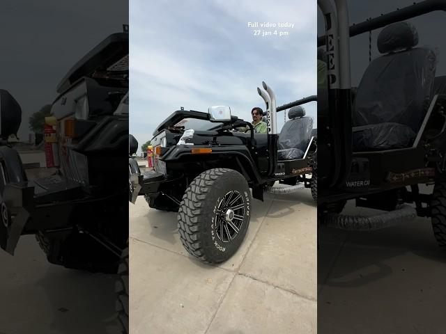 Modified jeep at online order by Rajesh Jain motor for RAJSTHAN WhatsApp 9035785000
