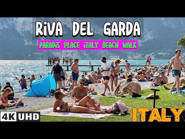 ITALY: NEW WALKING TOUR - RIVA DEL GARDA - 4k60fps - Prowalk tours