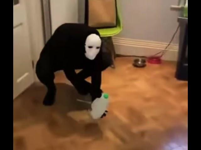 Black demon milk flip meme