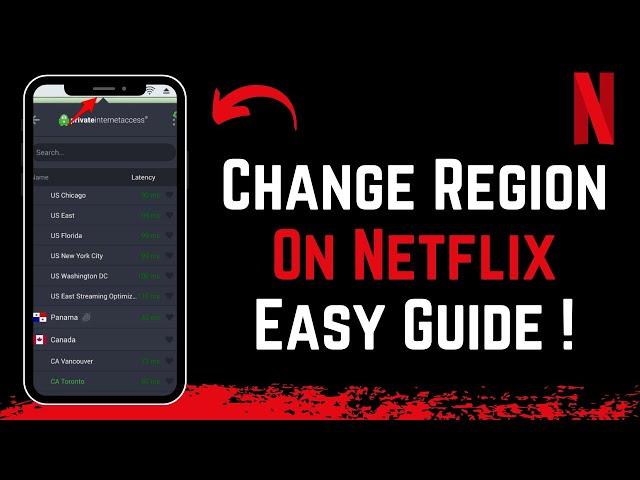 How to Change Region in Netflix !