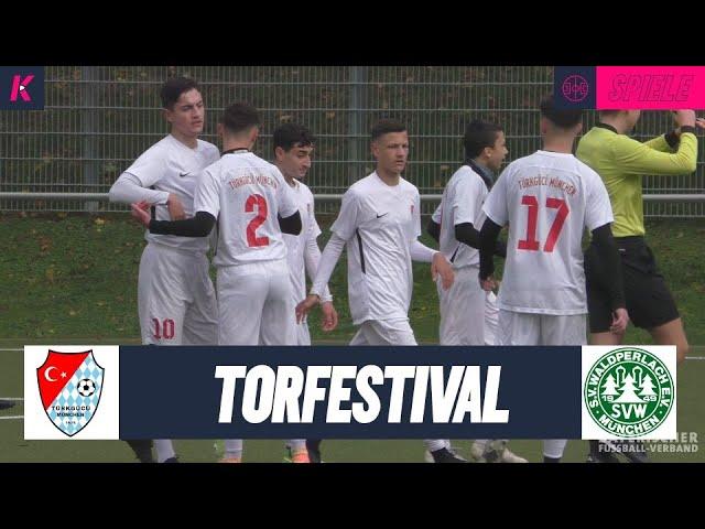 Traumhafter Saisonstart | Türkgücü München U17 – SV Waldperlach U17 (B-Junioren-Kreisliga 2)