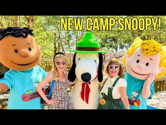 The New Camp Snoopy at Knott’s Berry Farm! | Reopening Day