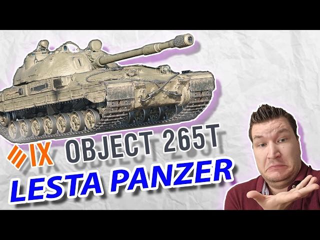 Und NOCH ein RUSSISCHER TANK, aber mit AUTORELOADER - Das Objekt 265T - SuperTest Vorschau