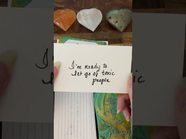 I AM LETTING GO OF TOXIC PEOPLE THAT GOT IN OUR WAY! Message from your person (soulmate twin flame)