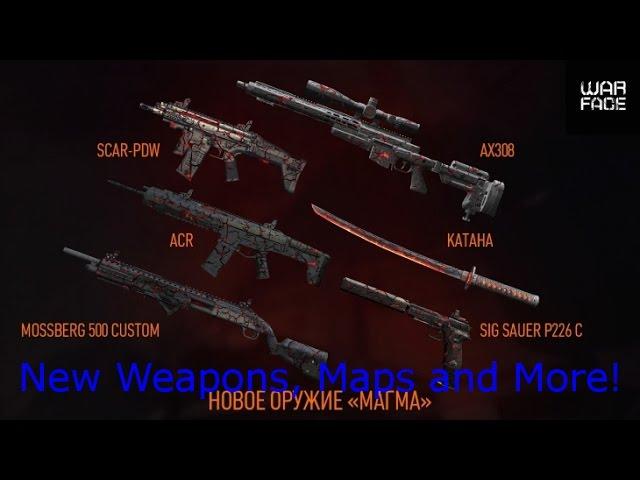 Warface Update: New Weapons, Gamemode, and more!