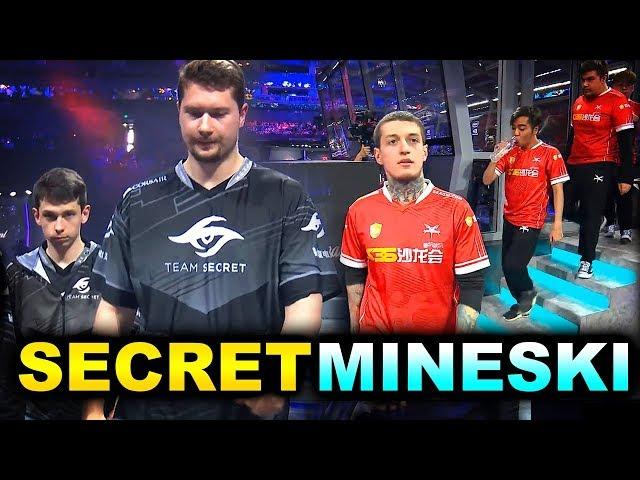 SECRET vs MINESKI - LEGENDARY THE BEST!!! - TI9 THE INTERNATIONAL 2019 DOTA 2