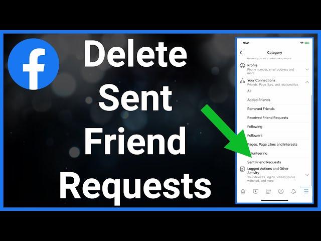 How To See & Delete ALL Your Sent Friend Requests On Facebook