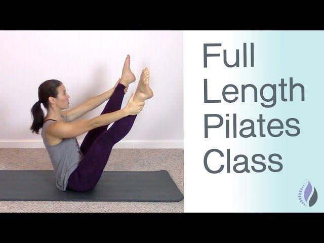 Full Length Pilates Mat Class | Pilates Workout at Home with NO equipment | 1 Hour Pilates Class