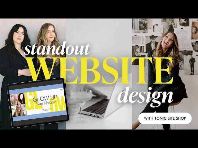 Designing a Stunning Photography Website with Tonic Site Shop & Showit