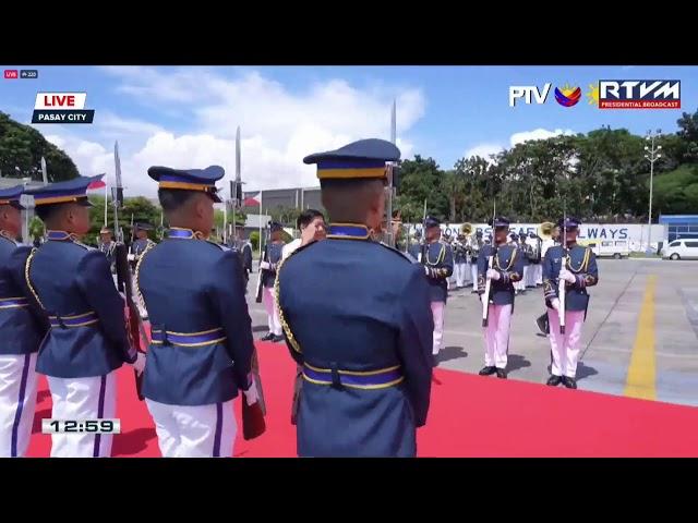 PBBM delivers a statement before his departure for the 44th and 45th ASEAN Summits and Related...