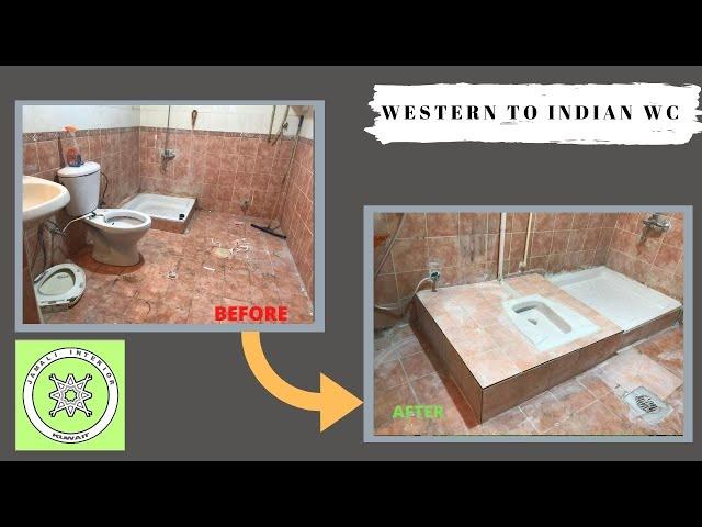 Transforming Your Bathroom: Converting a Western Toilet to an Indian Style Toilet DIY Guide!