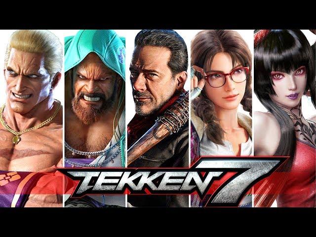 TEKKEN 7 - All "RAGE ARTS!" - Intros & Win Poses!