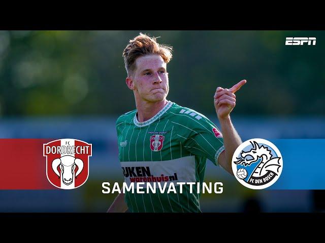 ️ DROOMSTART met 3️⃣ GOALS voor FC DORDRECHT  | Samenvatting FC Dordrecht - FC Den Bosch