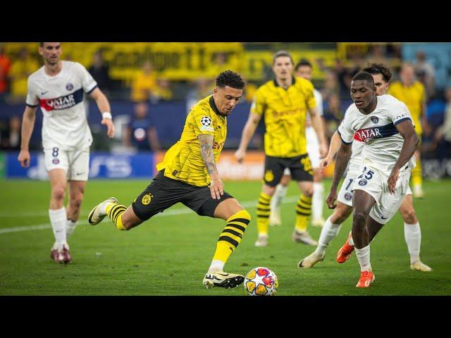 Jadon Sancho vs PSG (HOME) 23/24 Rare VIP CAMERAS | HD 1080i