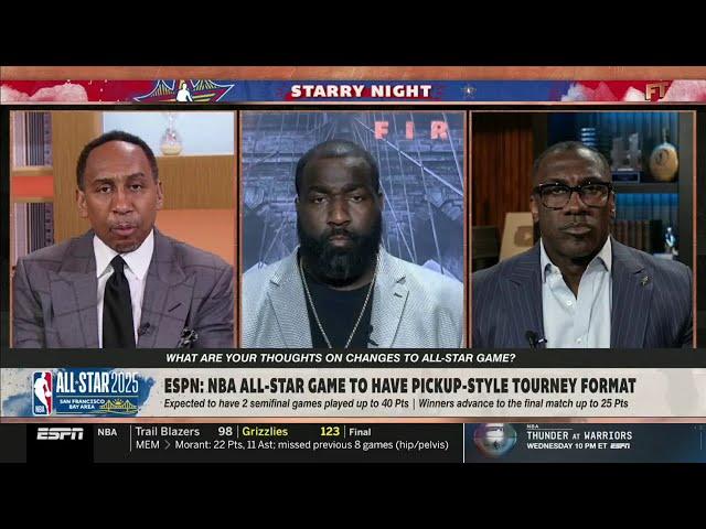 FIRST TAKE | NBA All-Star game to have pickup-style tourney format - Stephen A. Smith reacts