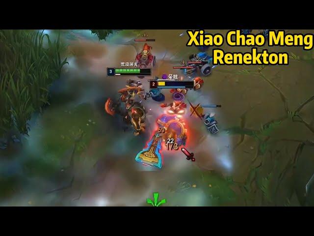 Xiao Chao Meng Renekton: His Renekton is GOD LEVEL!