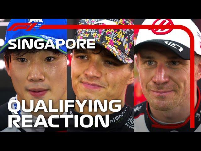 Drivers React After Qualifying | 2024 Singapore Grand Prix