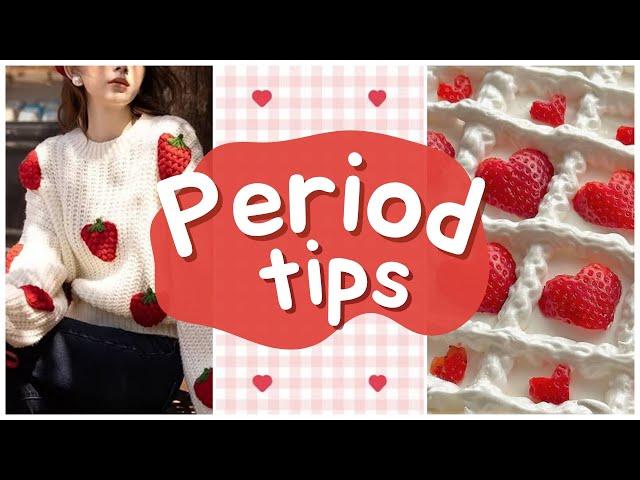 Period tips & hacks️ The Ultimate Guide with Do's and Don'ts