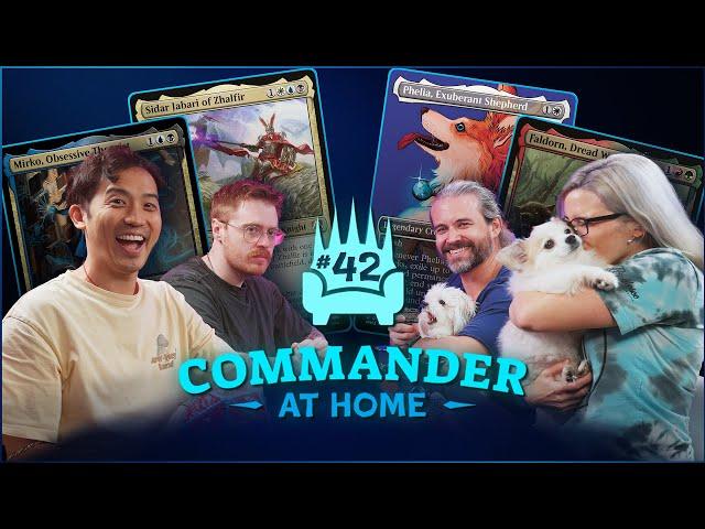 Commander at Home #42 - Phelia vs Faldorn vs Sidar Jabari vs Mirko w/ Wubby and Jimmy Wong