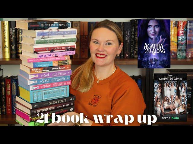 SEPTEMBER WRAP UP - 21 BOOKS!