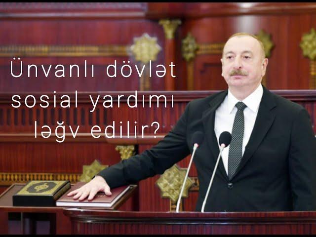 Ünvanlı dövlət sosial yardımı ləğv edilir? Yeni dəyişikliklər xeyli məhdudiyyət yaradacaq