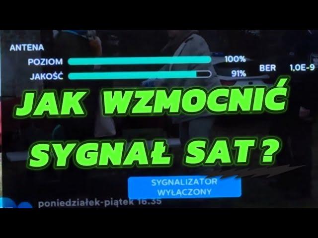 Jak wzmocnić sygnał z anteny satelitarnej ? Czy wzmacniacz SAT poprawia jakość ? Nie daj się oszukać