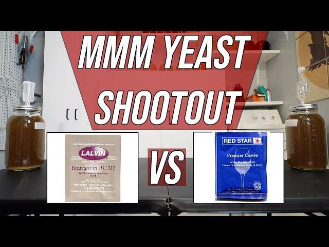 Yeast Shootout - Lalvin Bourgovin RC212 vs Red Star Premiere Cuvee