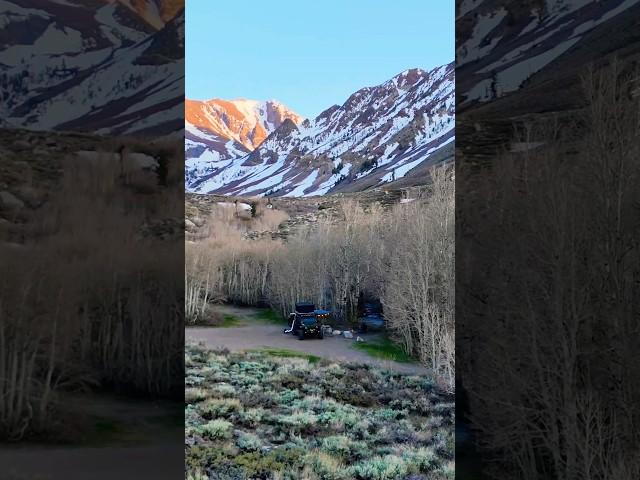 Camping & Trout Fishing Eastern Sierra #fishing #offroadoverland