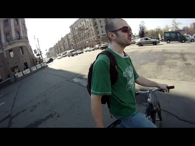 Moscow city bicycle commuting part 2