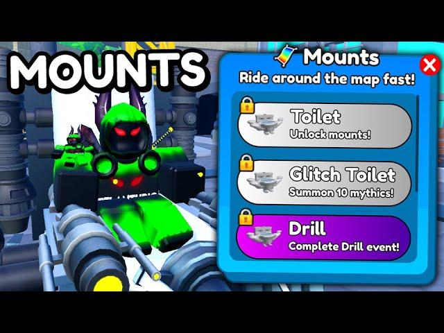 MOUNTS COMING SOON!! (Toilet Tower Defense)